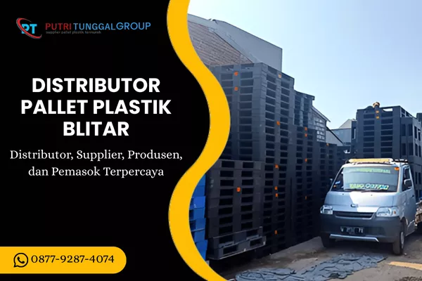 Distributor Pallet Plastik Blitar | Pengiriman Cepat & Luas