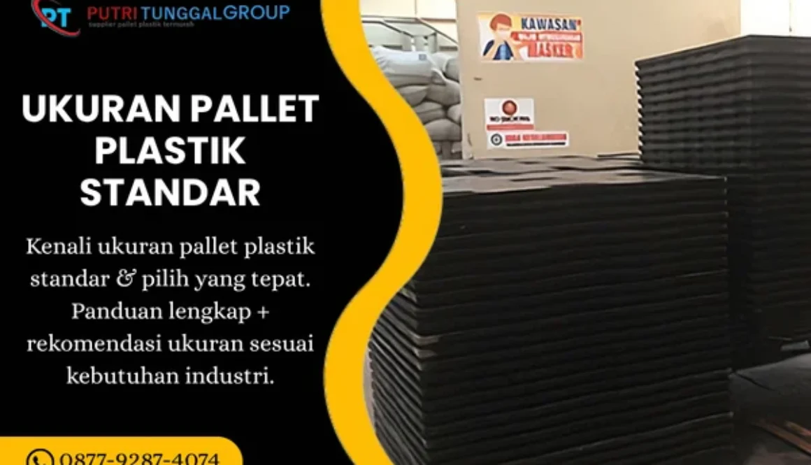ukuran pallet plastik standar