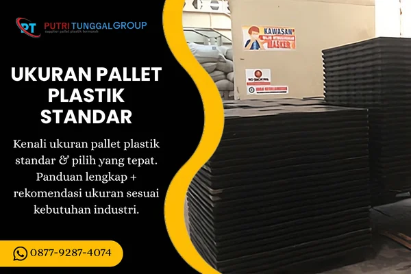 ukuran pallet plastik standar